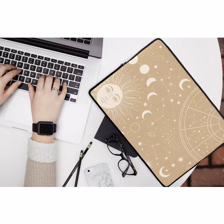 Laptop hülle - Sonne – Mond – Sterne — 3