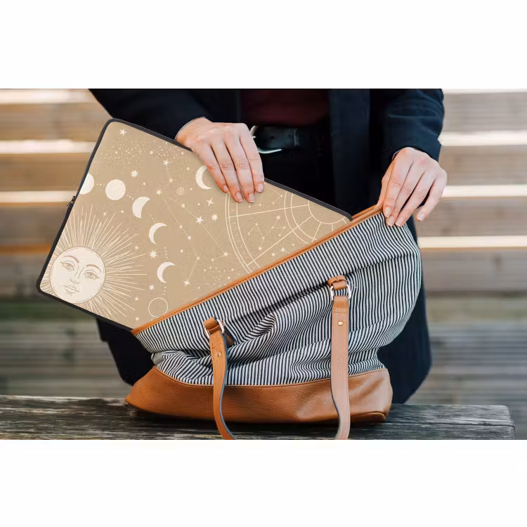 Laptop hülle - Sonne – Mond – Sterne — 4