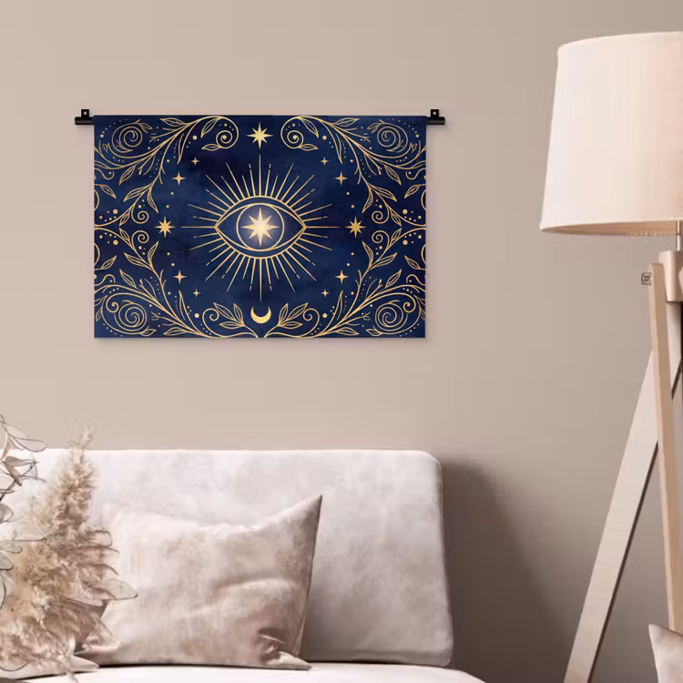 Wandteppich - Auge – Muster – Mystik — 2