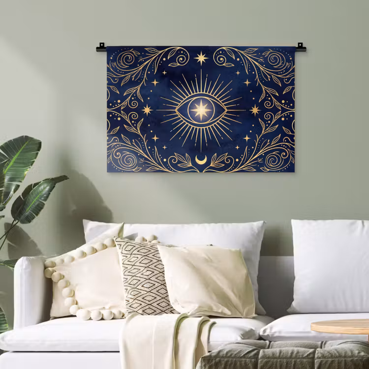 Wandteppich - Auge – Muster – Mystik — 4