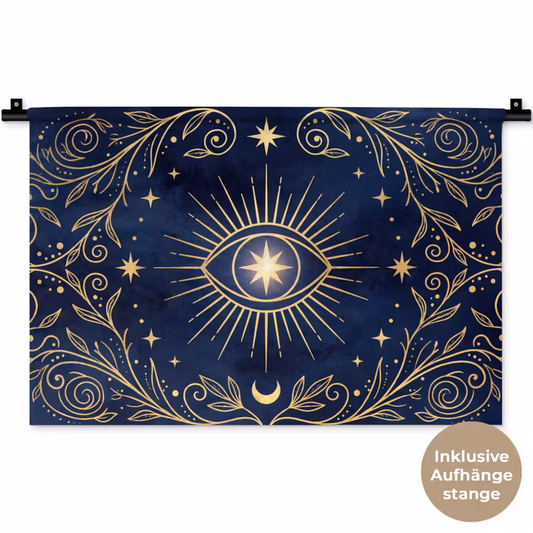 Wandteppich - Auge – Muster – Mystik — 9