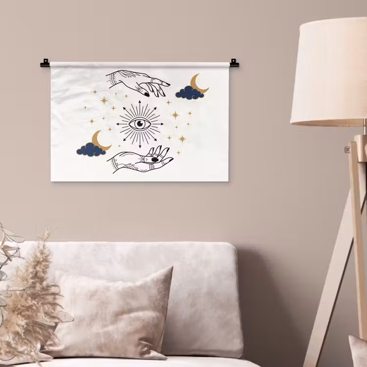 Wandteppich - Hände – Mystik – Symbole — 2