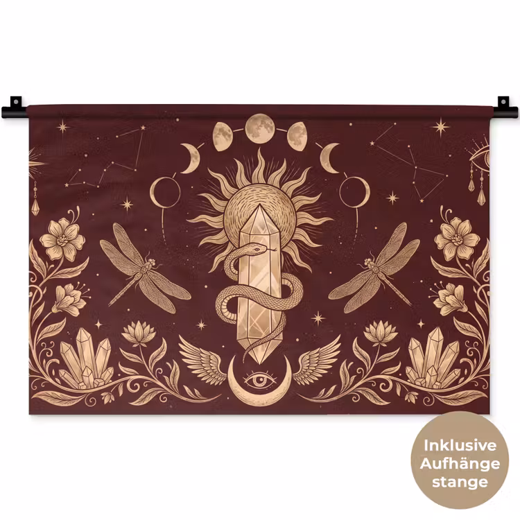 Wandteppich - Mystik – Himmel – Gold — 9