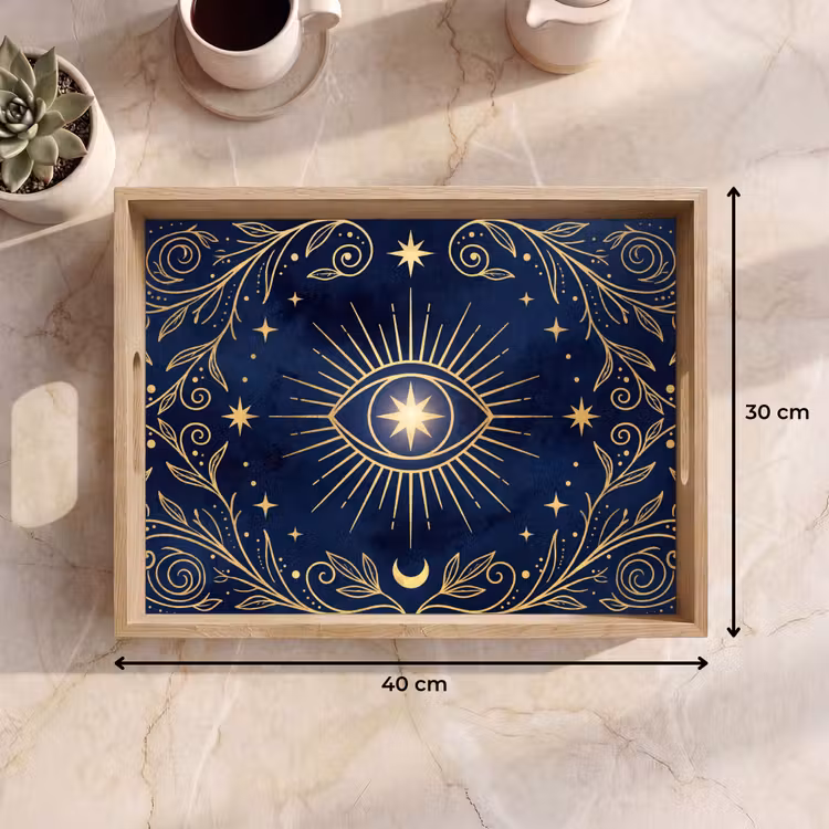 Tablett - Auge – Muster – Mystik — 9