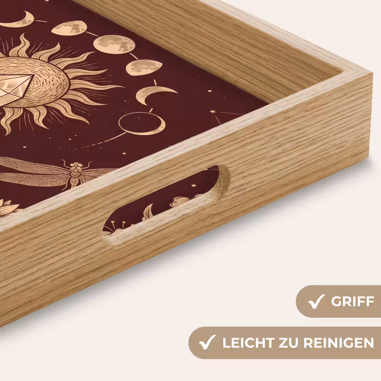 Tablett - Mystik – Himmel – Gold — 5