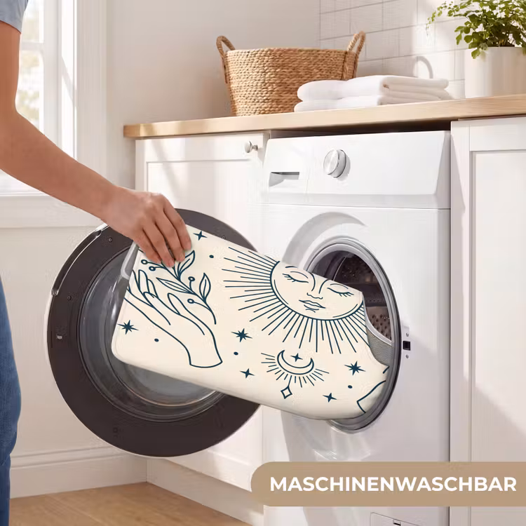 WC Vorleger - Sonne-Mond-Illustration — 7