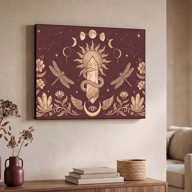 Art Frame - Mystik – Himmel – Gold — 3