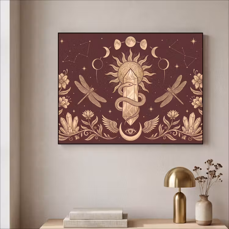 Art Frame - Mystik – Himmel – Gold — 4