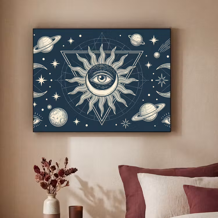 Art Frame - Sonne, Mond, Sterne — 2