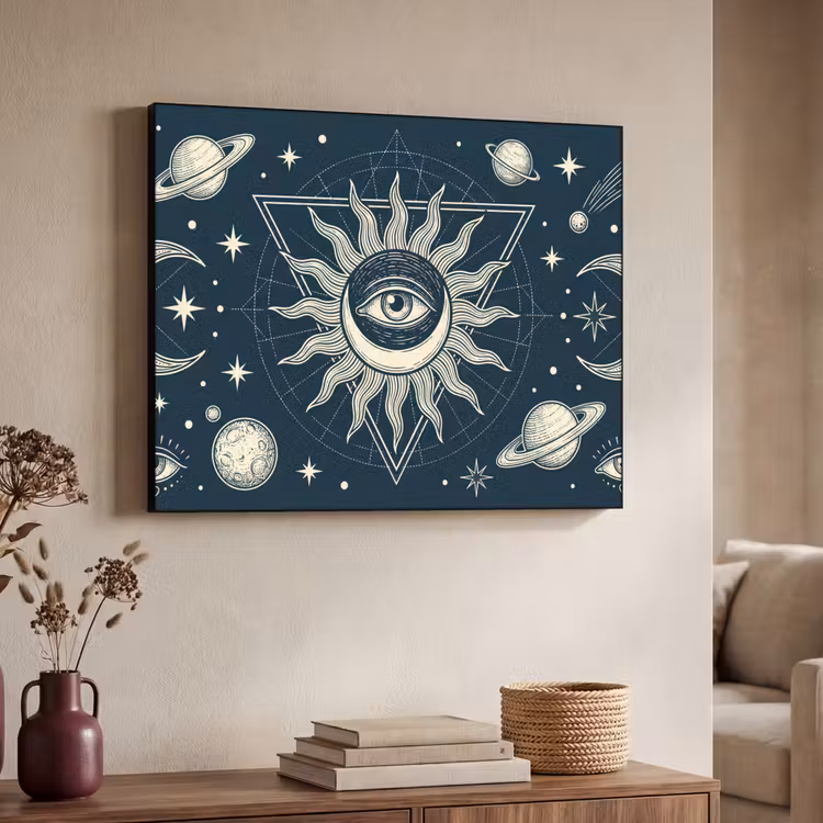 Art Frame - Sonne, Mond, Sterne — 3
