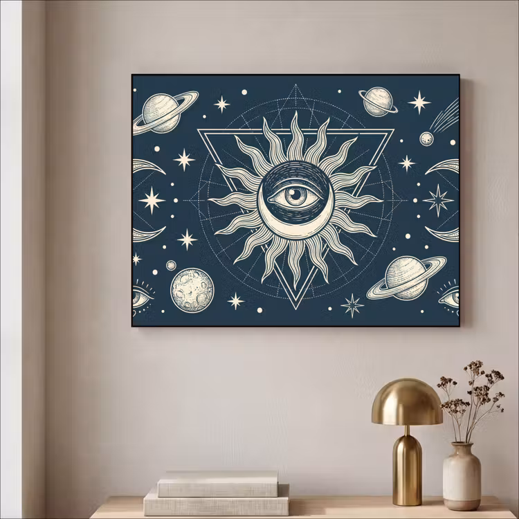 Art Frame - Sonne, Mond, Sterne — 4