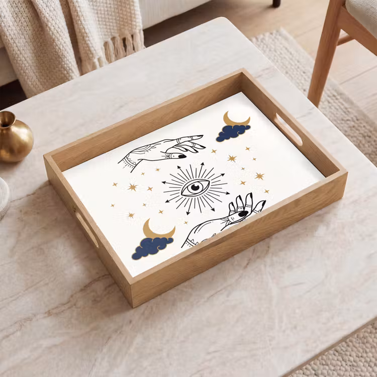 Tablett - Hände – Mystik – Symbole — 2
