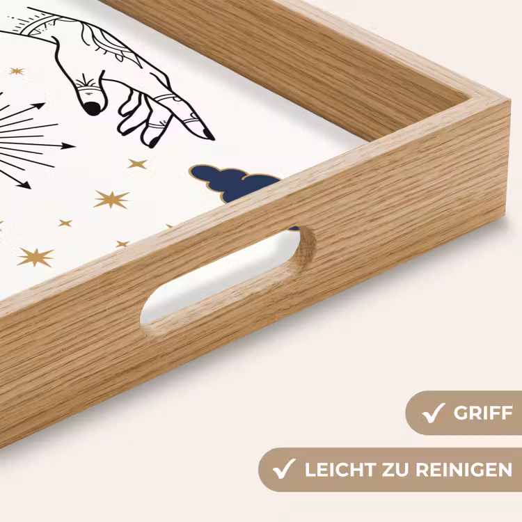 Tablett - Hände – Mystik – Symbole — 5