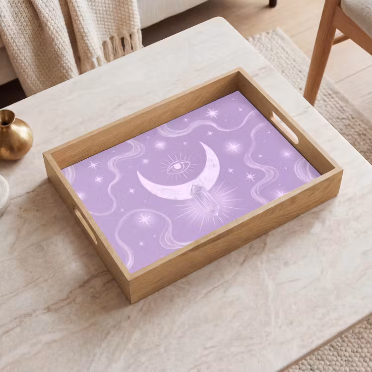 Tablett - Mond – Mystik – Lila — 2