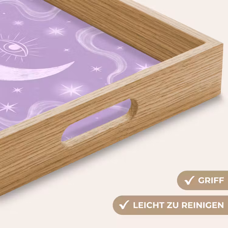 Tablett - Mond – Mystik – Lila — 5