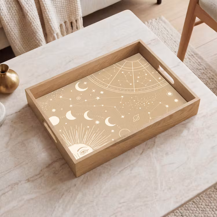Tablett - Sonne – Mond – Sterne — 2