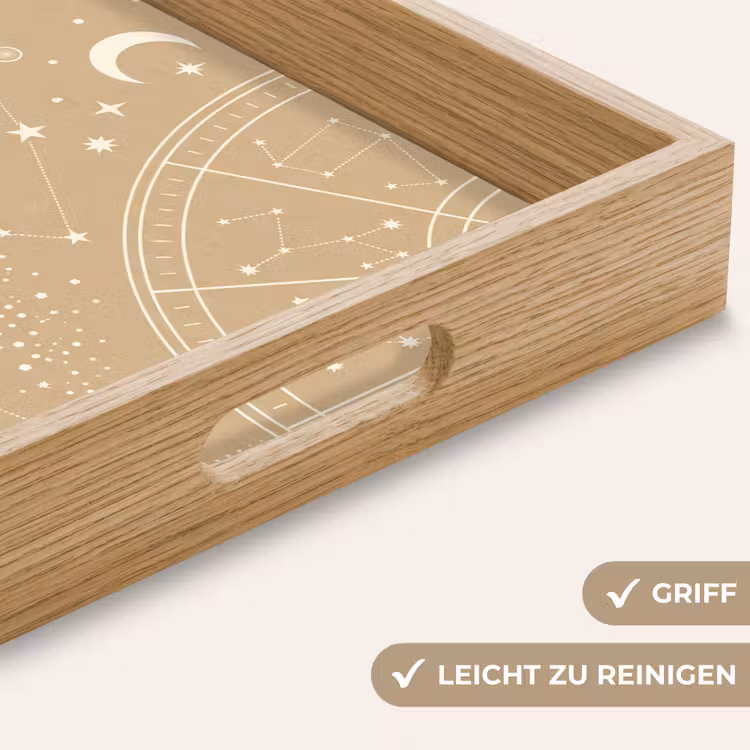 Tablett - Sonne – Mond – Sterne — 5