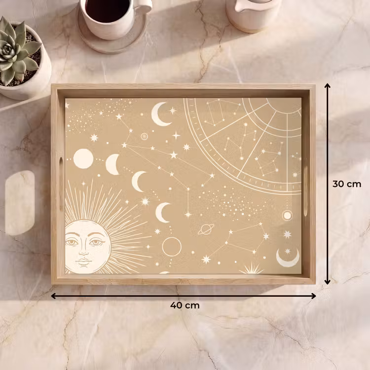 Tablett - Sonne – Mond – Sterne — 9