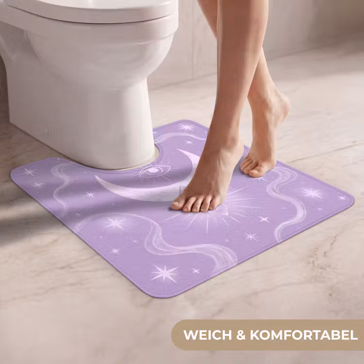 WC Vorleger - Mond – Mystik – Lila — 5