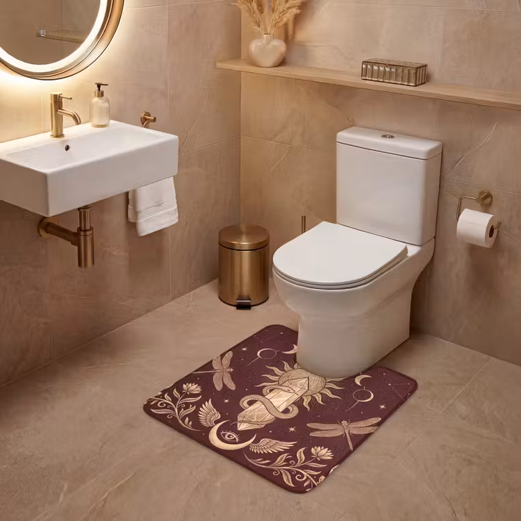 WC Vorleger - Mystik – Himmel – Gold — 4