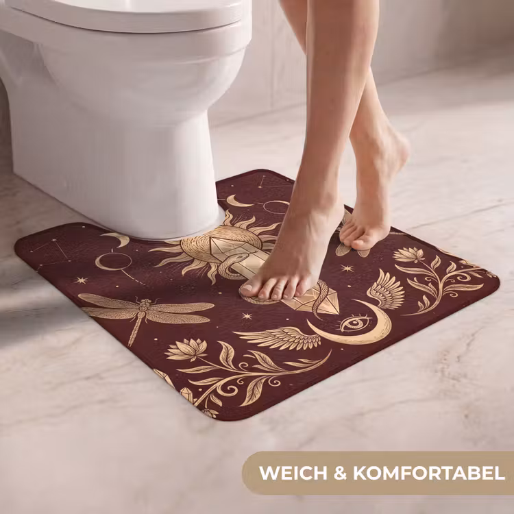 WC Vorleger - Mystik – Himmel – Gold — 5