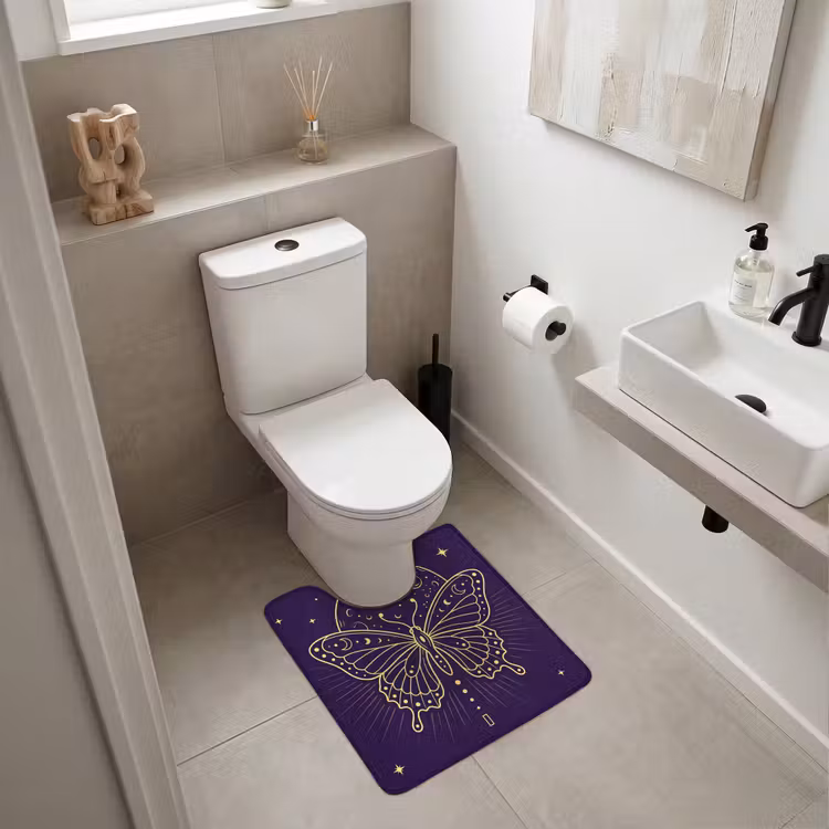 WC Vorleger - Schmetterling – Mond – Mystik — 6