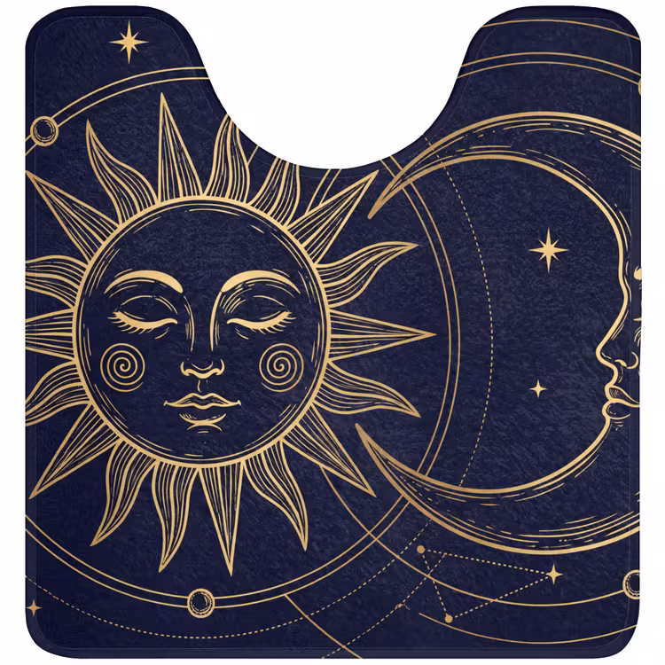 WC Vorleger - Sonne – Mond – Astrologie — 1