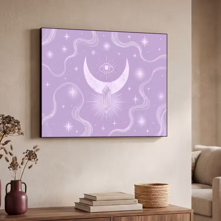 Art Frame - Mond – Mystik – Lila — 3