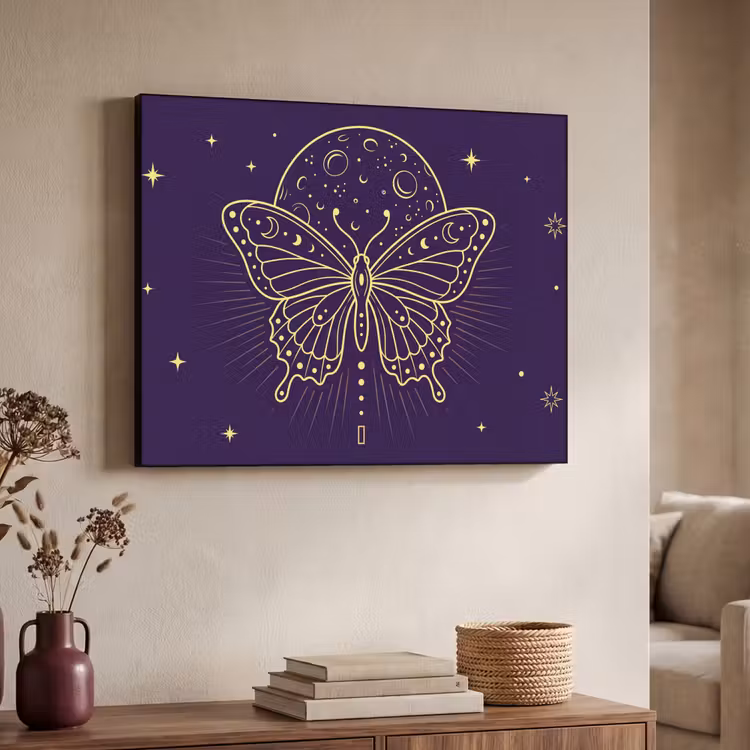 Art Frame - Schmetterling – Mond – Mystik — 3