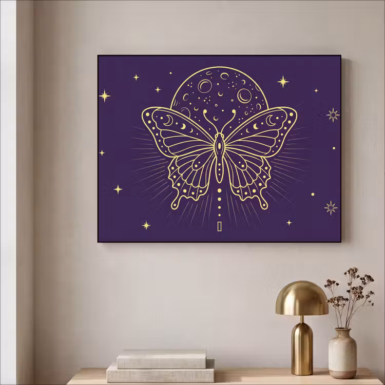 Art Frame - Schmetterling – Mond – Mystik — 4