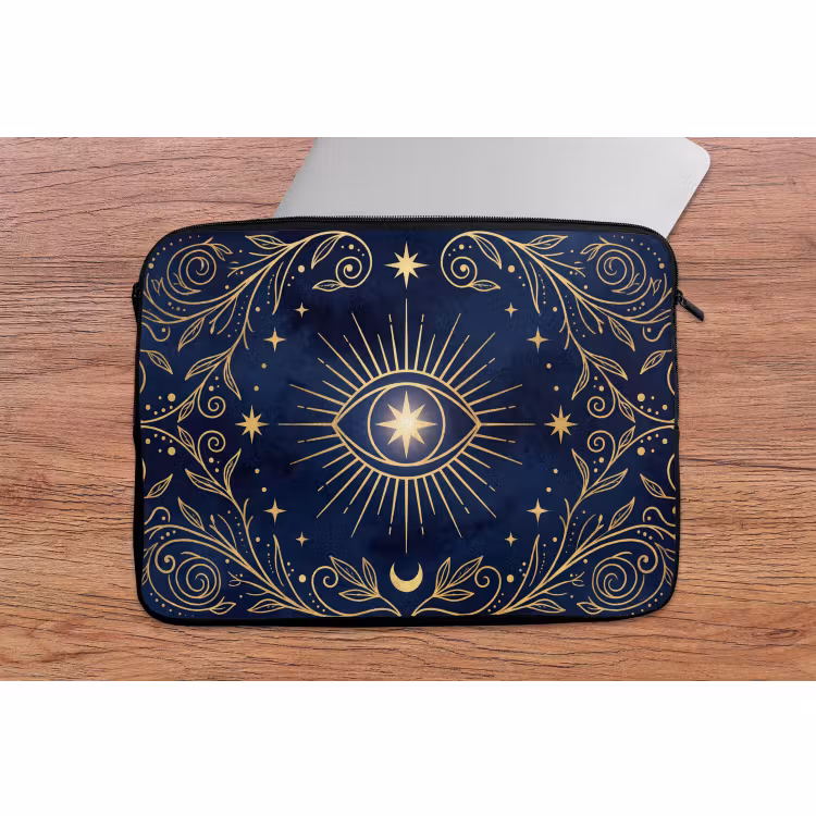 Laptop hülle - Auge – Muster – Mystik — 2