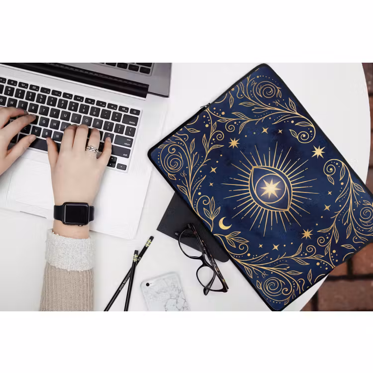 Laptop hülle - Auge – Muster – Mystik — 3