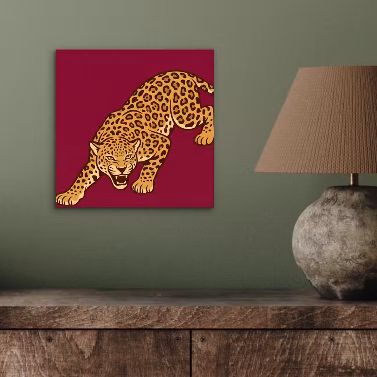 Alu-Dibond-Bild - Katze – Angriff – Tiere — 3