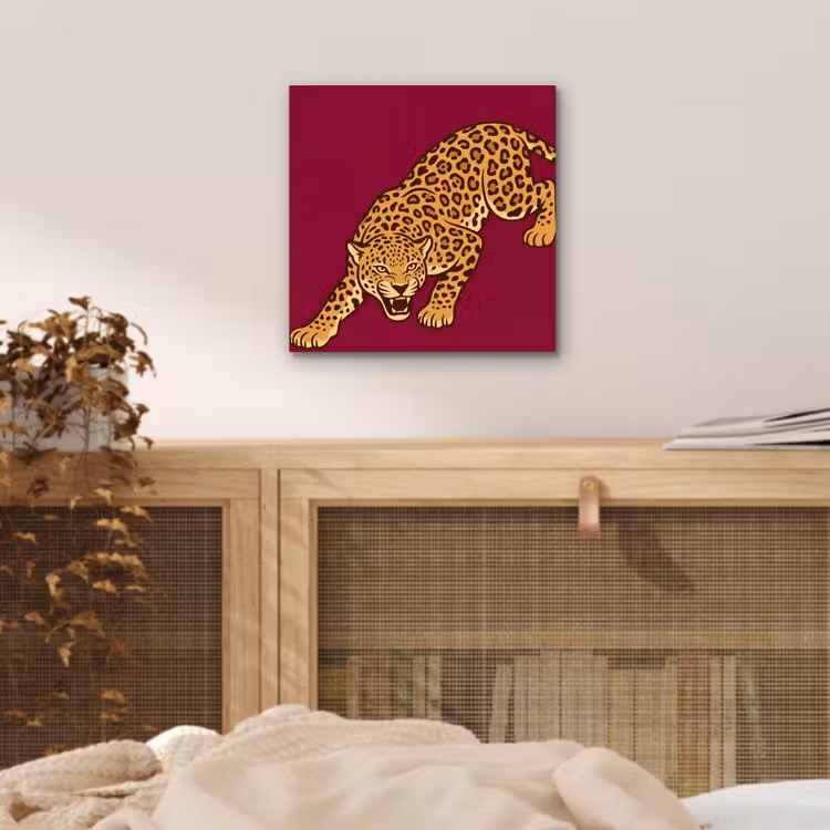 Alu-Dibond-Bild - Katze – Angriff – Tiere — 4