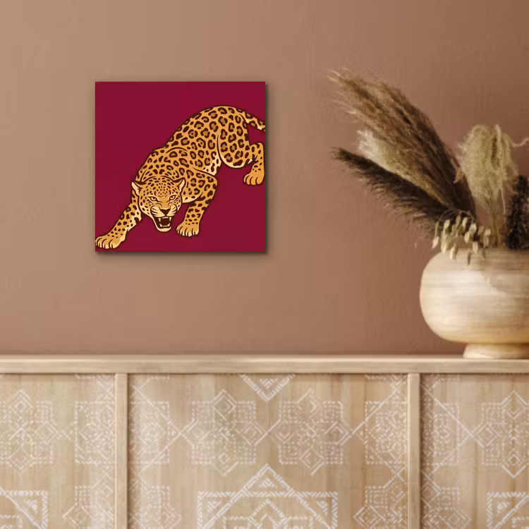 Alu-Dibond-Bild - Katze – Angriff – Tiere — 5
