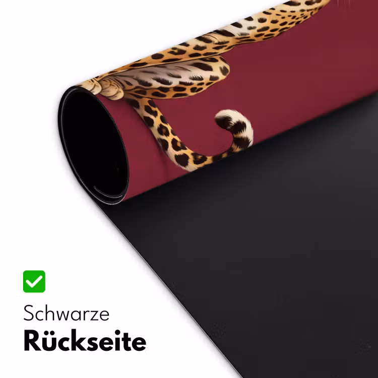 Schreibtischunterlage - Katze – Tiere – Rot — 2