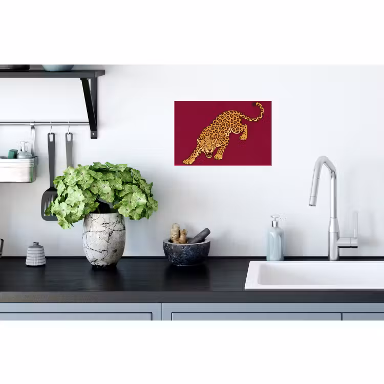 Wandtattoo – Katze – Angriff – Tiere — 2