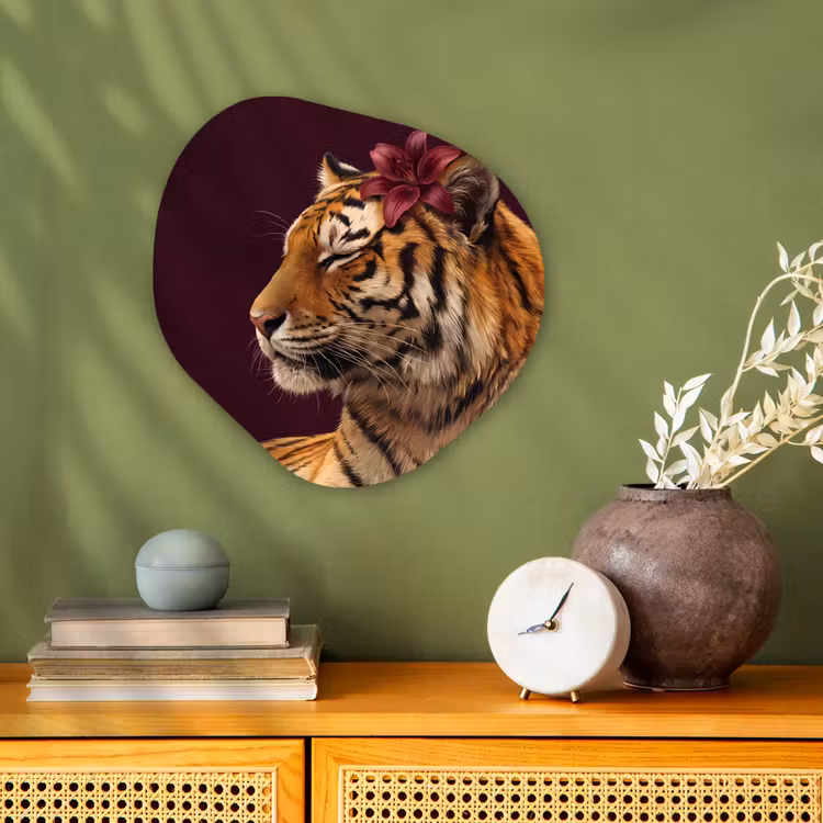 Forexbild Organische Form - Tiger – Blume – Tiere — 2