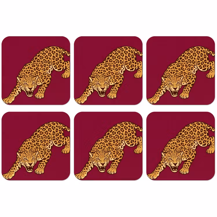 Untersetzer - Katze – Angriff – Tiere — 1