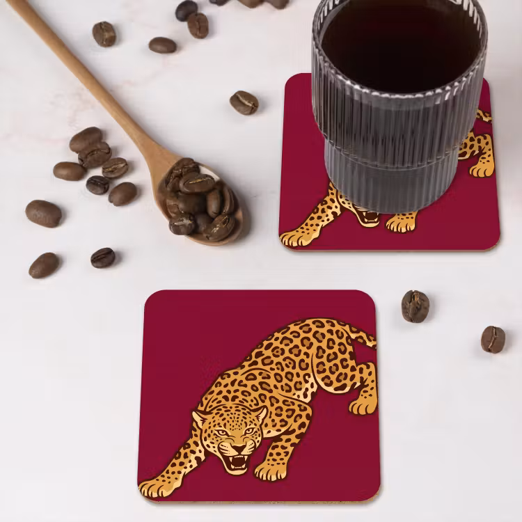 Untersetzer - Katze – Angriff – Tiere — 4