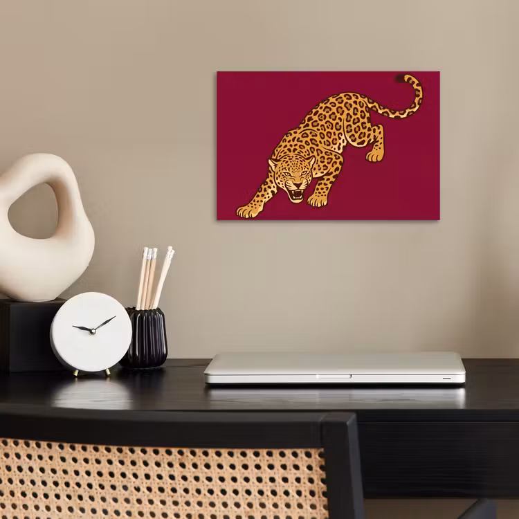 Poster - Katze – Angriff – Tiere — 2