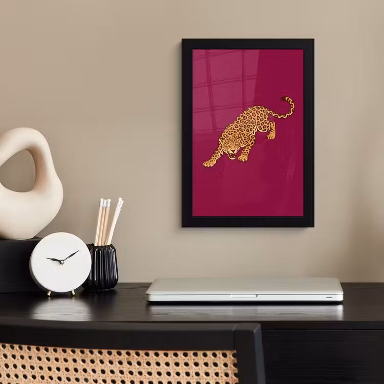 Bilder mit Rahmen - Katze – Angriff – Tiere — 2
