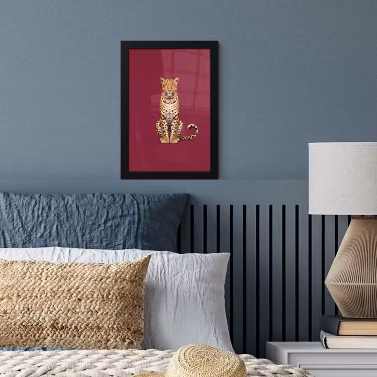 Bilder mit Rahmen - Katze – Tiere – Rot — 3