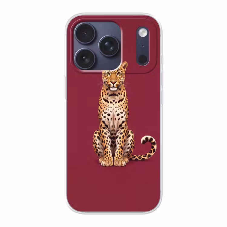 Handyhülle - Katze – Tiere – Rot — 1