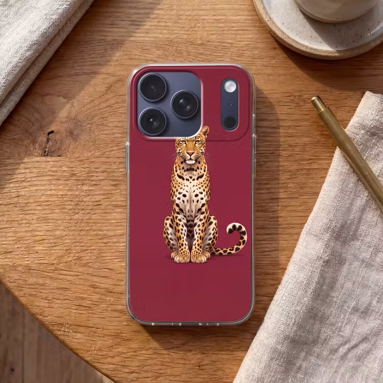 Handyhülle - Katze – Tiere – Rot — 2