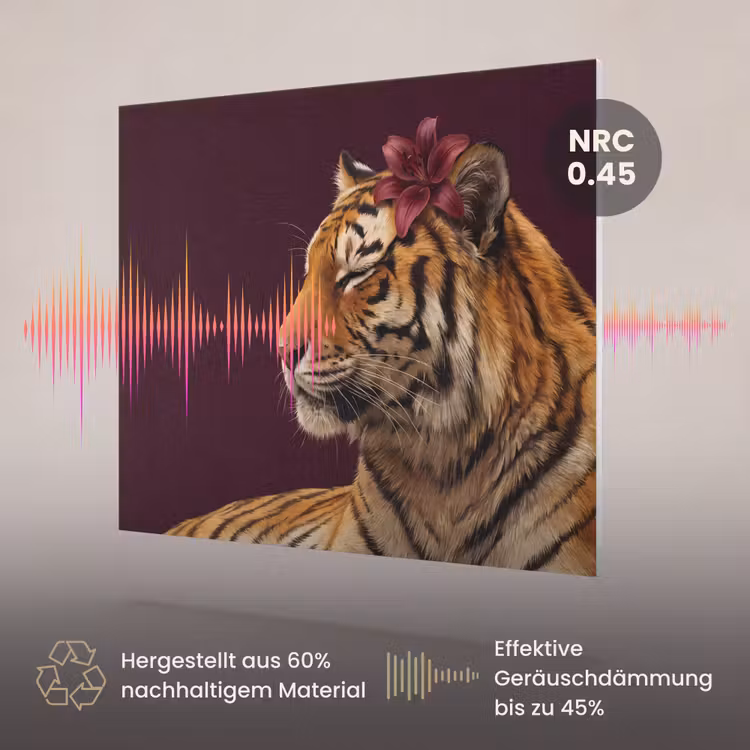 Akustikbild - Tiger – Blume – Tiere — 3