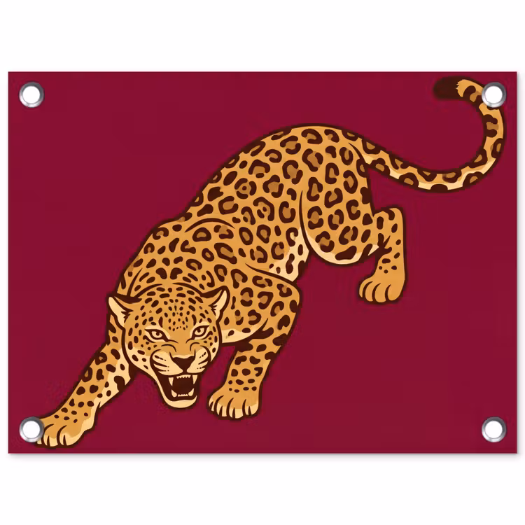 Gartenposter - Katze – Angriff – Tiere — 1