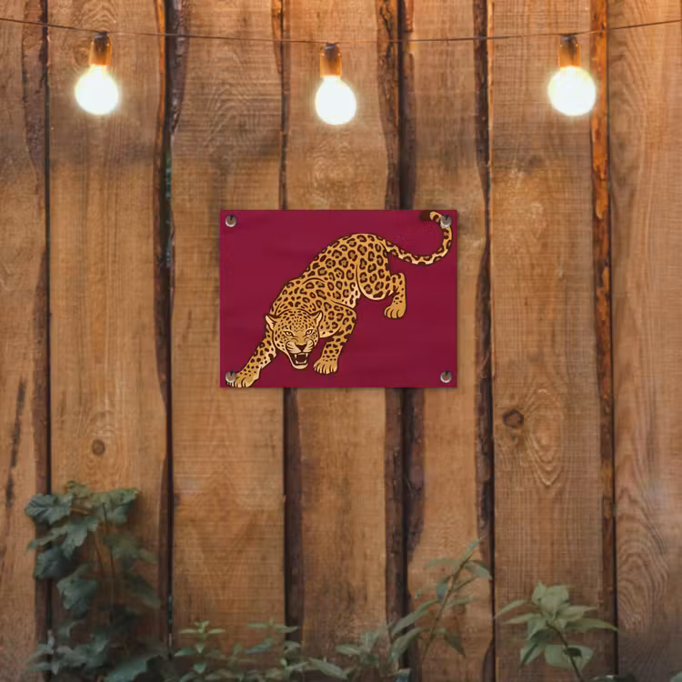 Gartenposter - Katze – Angriff – Tiere — 2