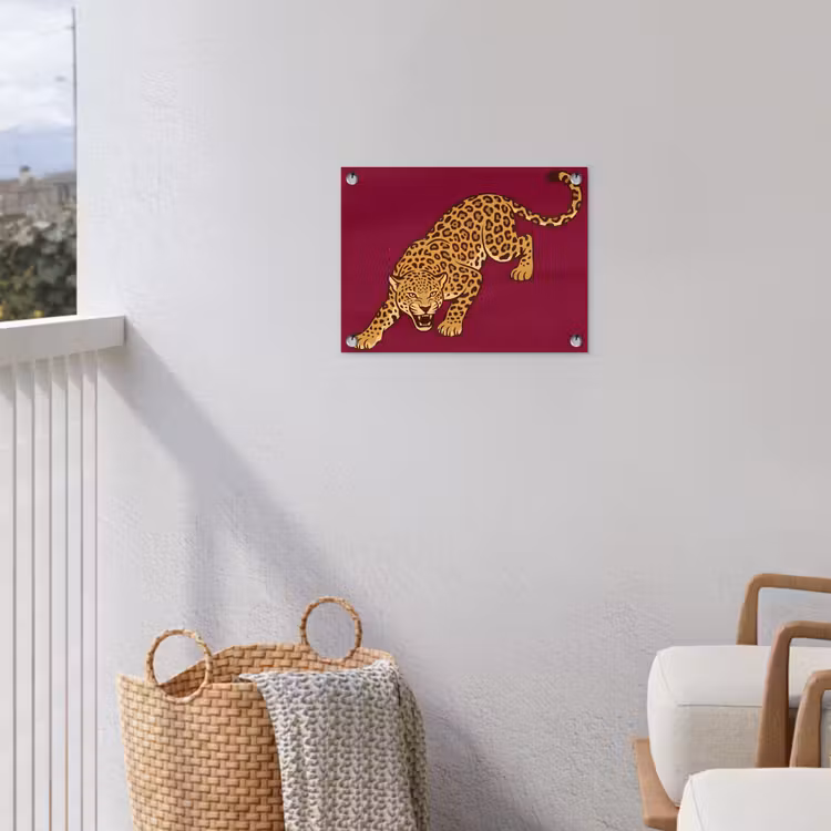 Gartenposter - Katze – Angriff – Tiere — 5
