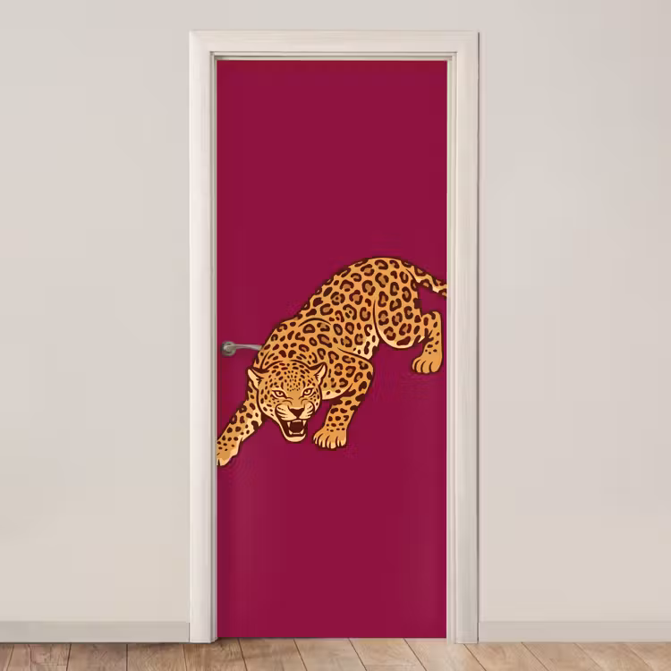 Türtapete - Katze – Angriff – Tiere — 1